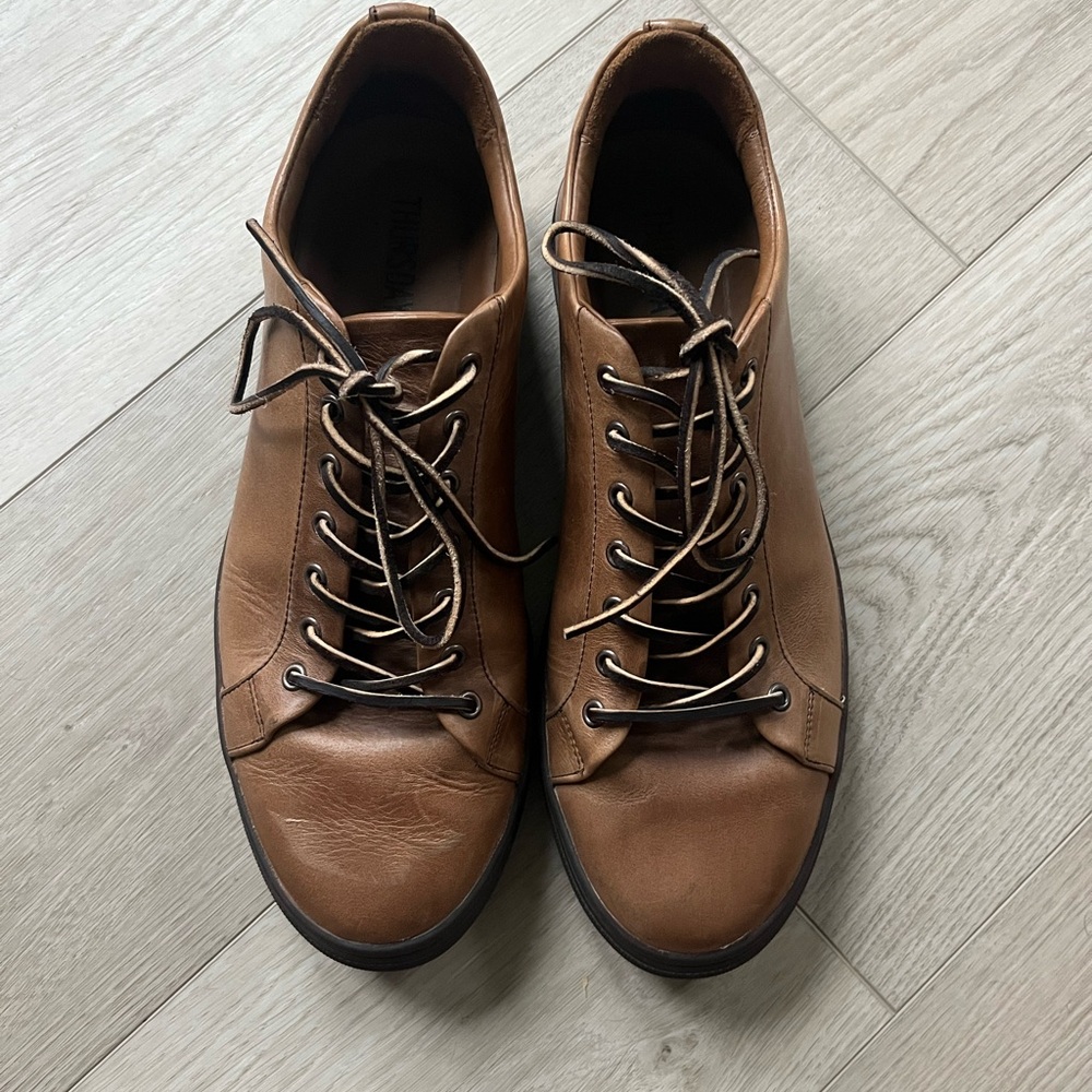 Men's Brown Leather Shoes